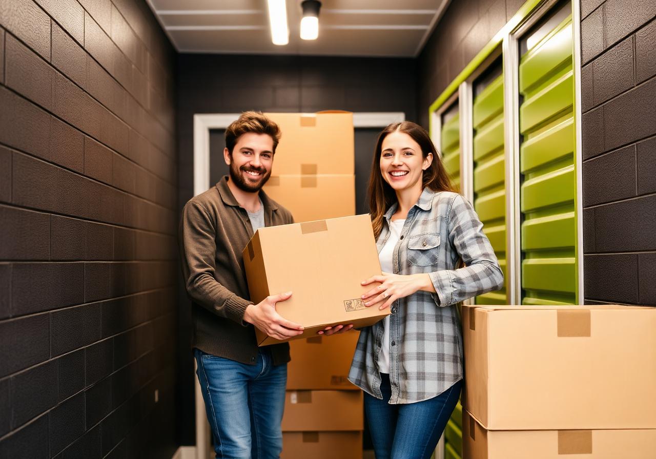 Lockers privados con acceso por código